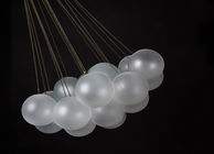 Frosted Glass Hotel Chandeliers Orbs Cloud Chandelier MAX 60 W 110V - 240V