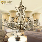 Modern Decorative Hanging Ceiling Lights / Glass Classic Chandelier