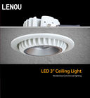 Kitchen 3 Inch Dimmable LED Downlights Die-cast Aluminum Alloy