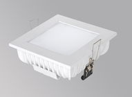 High CRI 10W Square LED Recessed Downlights 125mm For Superstore , White Housing