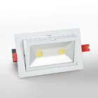 High Power 60W COB Exterior Recessed Adjustable Led Downlight , 350 Rotatable Degree