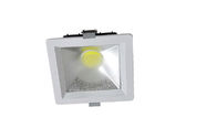 6000K Energy Saving Square 1500lm LED Recessed Downlight Dimmable 85-265V