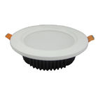 LED Recessed Downlights 123MM Cut Size 12W , Low Heat LED Round Recessed Down Light With Oxidation Brushing
