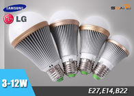 Aluminum Body 9W E27 LED Spotlight Bulb 12W ,  12V LED Spotlight lamp