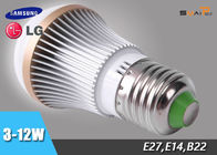 Aluminum Body 9W E27 LED Spotlight Bulb 12W ,  12V LED Spotlight lamp