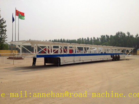 SHMC 18m Vehicle Transport trailer, car carrier 18000 x 2400 x 3000 mm with FUWA Axle ISO CCC