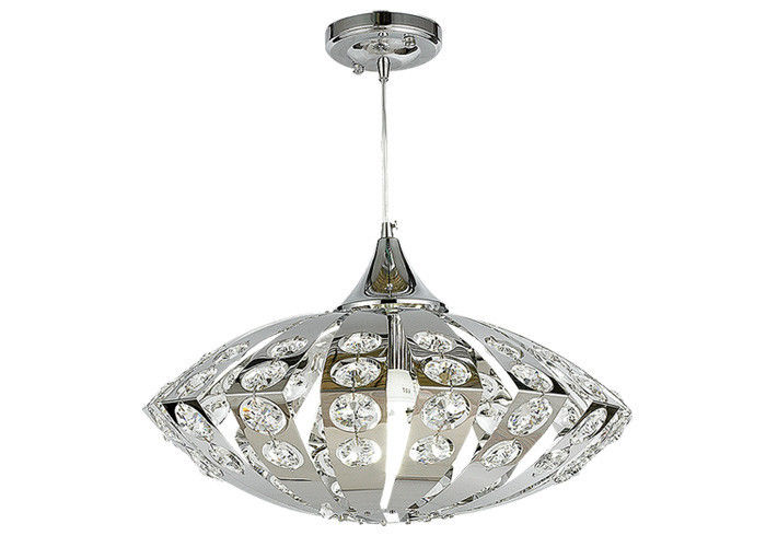 Funky Modern Chandelier Lighting / Contemporary K9 Crystal Pendant Light for Indoor Decoration