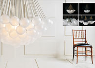 Frosted Glass Hotel Chandeliers Orbs Cloud Chandelier MAX 60 W 110V - 240V