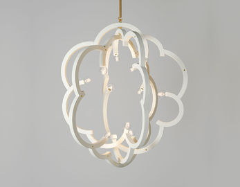 Modern Hydrangea Gold Hanging Pendant Lights / Suspension Light For Household