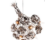 Adjustable Wedding Flower Romantic Suspension Lamp For Living Room Decorative