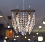 Artistic Industrial Luxury Crystal Chandelier Shining Banqueting Shabby Chic Chandelier