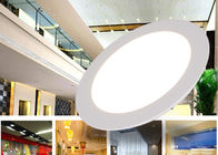 High Brightness Home LED Lighting Fixtures Round LED Flat Panels 6 Watt