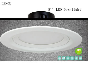 IP50 8'' LED Surface Mounted Downlights Fixtures Environmental