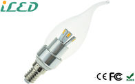 Warm White Flame Tip LED Light Bulbs 3W E14 LED Candle Bulbs Small Screw Cap