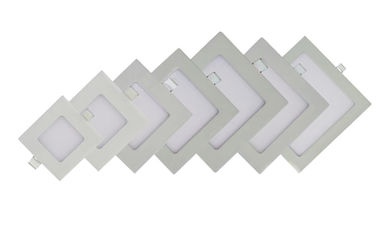 Super Bright Square Recessed LED Ceiling Lights 1200LM /W For Decorative Lighting