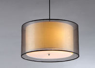 PVC Covering Contemporary Chandelier Lighting Luxury For Decorative