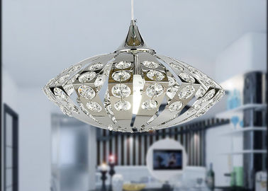 Funky Modern Chandelier Lighting / Contemporary K9 Crystal Pendant Light for Indoor Decoration