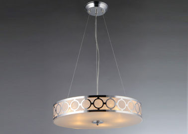Hotels Modern Chandelier Lighting , Chrome Dining Room Chandelier