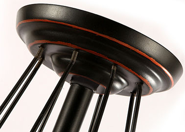 Candle Type Wrought Iron Art Deco Chandelier with Iron and Glass , Modern or Traditional