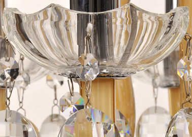 Modern Indoor Luxury Crystal Chandelier / Art Deco Chandelier for Restaurant Dressing