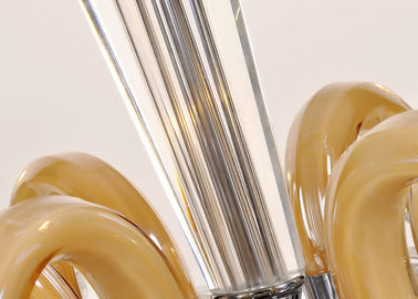 Modern Indoor Luxury Crystal Chandelier / Art Deco Chandelier for Restaurant Dressing