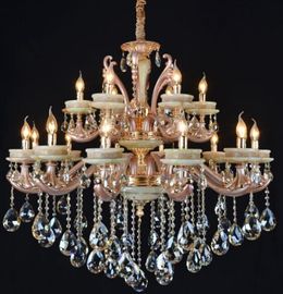 Hotel Large Crystal Chandelier 130 x105 cm H  With 20 Lights Conservatory