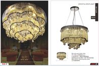 chandelier crystal lighting, led ring light,modern luxury crystal chandeliers