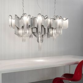Stainless steel Hotel Chandeliers