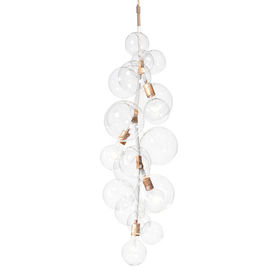 Glass Bulbs Light Strings Hotel Chandeliers Decorative with Your Way for Dining Room