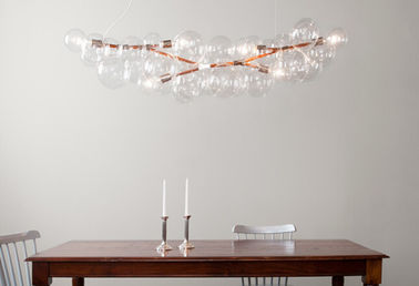 Glass Bulbs Light Strings Hotel Chandeliers Decorative with Your Way for Dining Room