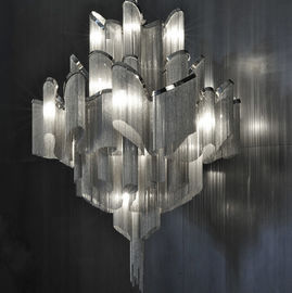 Modern Wide Modern Glass Chandeliers , High End Chandeliers Fixture For Home Decor