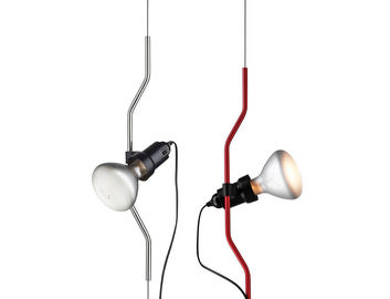 Minimalist Parentesi Floor to Ceiling Lamp Carbon Steel Light with Tubular Shape