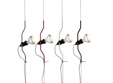 Minimalist Parentesi Floor to Ceiling Lamp Carbon Steel Light with Tubular Shape