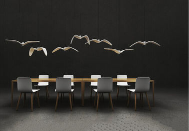 Lovely Nightbirds Suspension Lighting Pure White Acrylic LED Lighting Birds Shape