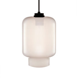 Clear Glass Shape Luxurious Bottle Pendant Lamp , Industrial Lighting Fixtures