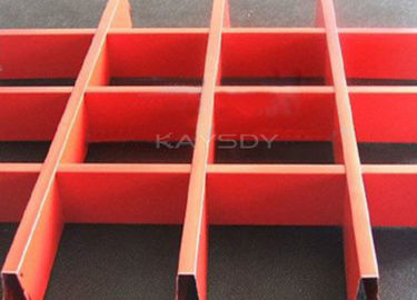 Color Fireproof Suspension Aluminum Ceiling Grid or custom stainless steel ceiling grid
