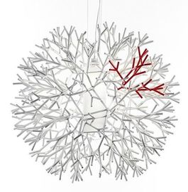Nice Acrylic Modern Suspension Light Coral Shade Suspension Lamp For Dining Room