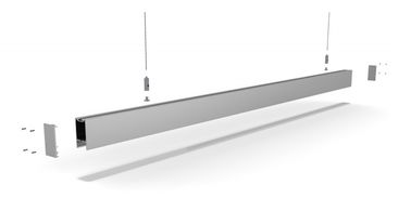 2600k Commercial LED Linear Color Changing Hanging Pendant Lights 49mmX70mm