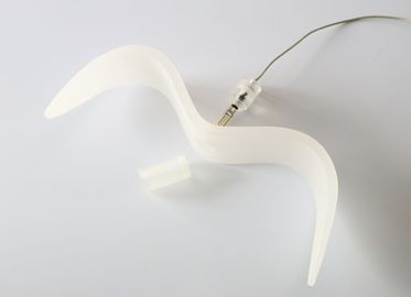 Milk White Little Bird Chandelier Resin Simple Pendant Lighting