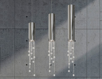 Sexy Crystal Led Pendant Lights , LED Suspension Lighting for Luxury Villas