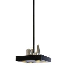 Round Or Square Metal Led Chandelier Lights Brilliant Subtly Hanging Chandeliers