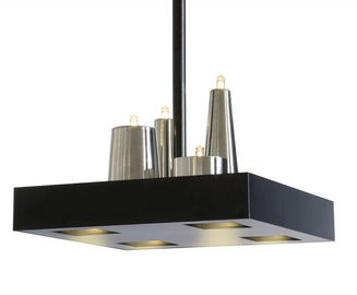 Round Or Square Metal Led Chandelier Lights Brilliant Subtly Hanging Chandeliers