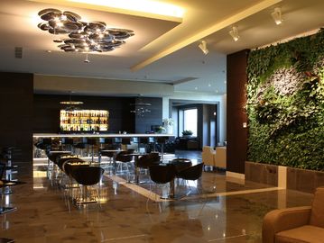 Modern Chrome Skydro Led Chandelier Lights With ABS Zinc+alloy Materials For Commercial Lighting Decoration