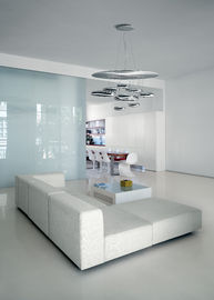 Modern Chrome Skydro Led Chandelier Lights With ABS Zinc+alloy Materials For Commercial Lighting Decoration