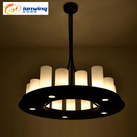 Sophisticated Round Led Chandelier Lights 20 Candles 4 Led lights Restaurant Bar
