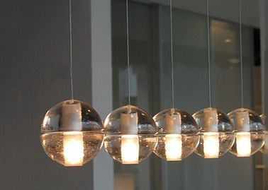 Transparent Crystal  Chandelier Lights Glass Ball Led Pendant Lighting
