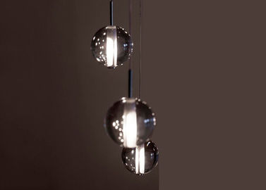 Transparent Crystal  Chandelier Lights Glass Ball Led Pendant Lighting