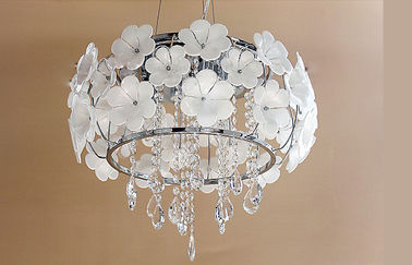 Painting Finishing K9 Crystal Chandelier Light For Dining Room