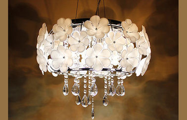Painting Finishing K9 Crystal Chandelier Light For Dining Room