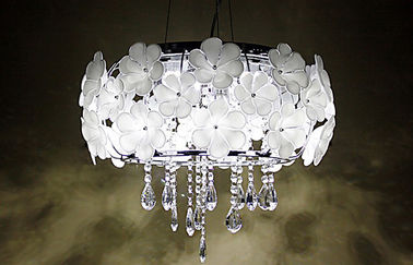 Painting Finishing K9 Crystal Chandelier Light For Dining Room
